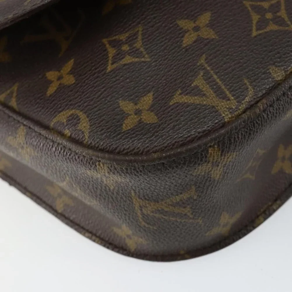 Authentic LOUIS VUITTON Monogram Saint Cloud GM Shoulder Bag M51242 LV - Picture 7 of 16